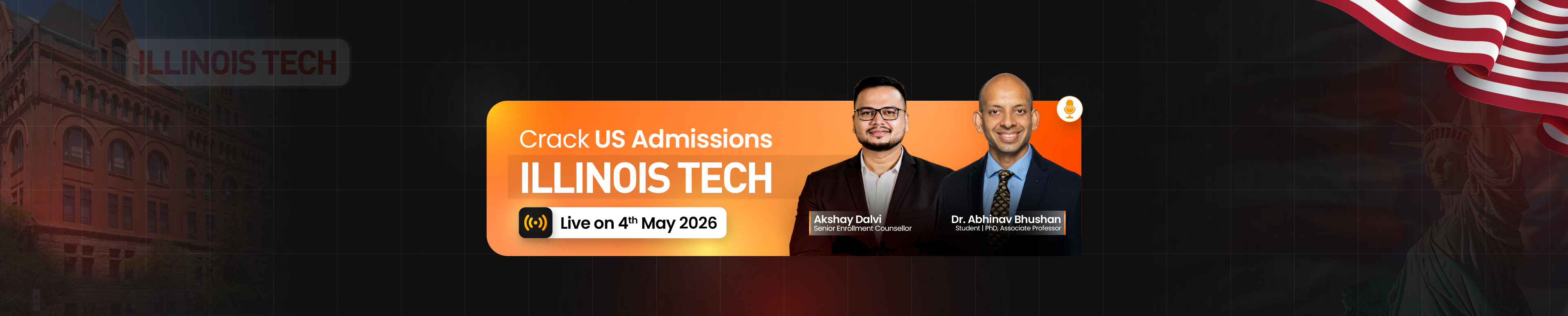 Crack US Admissions with IIT Chicago Faculty: Unlock Scholarships & App Fee Waivers